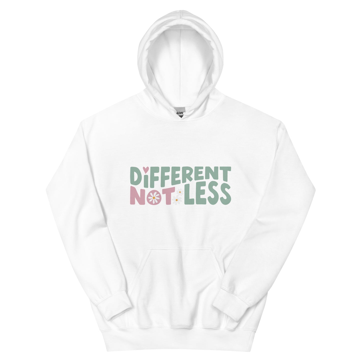 Different Not Less Unisex Hoodie