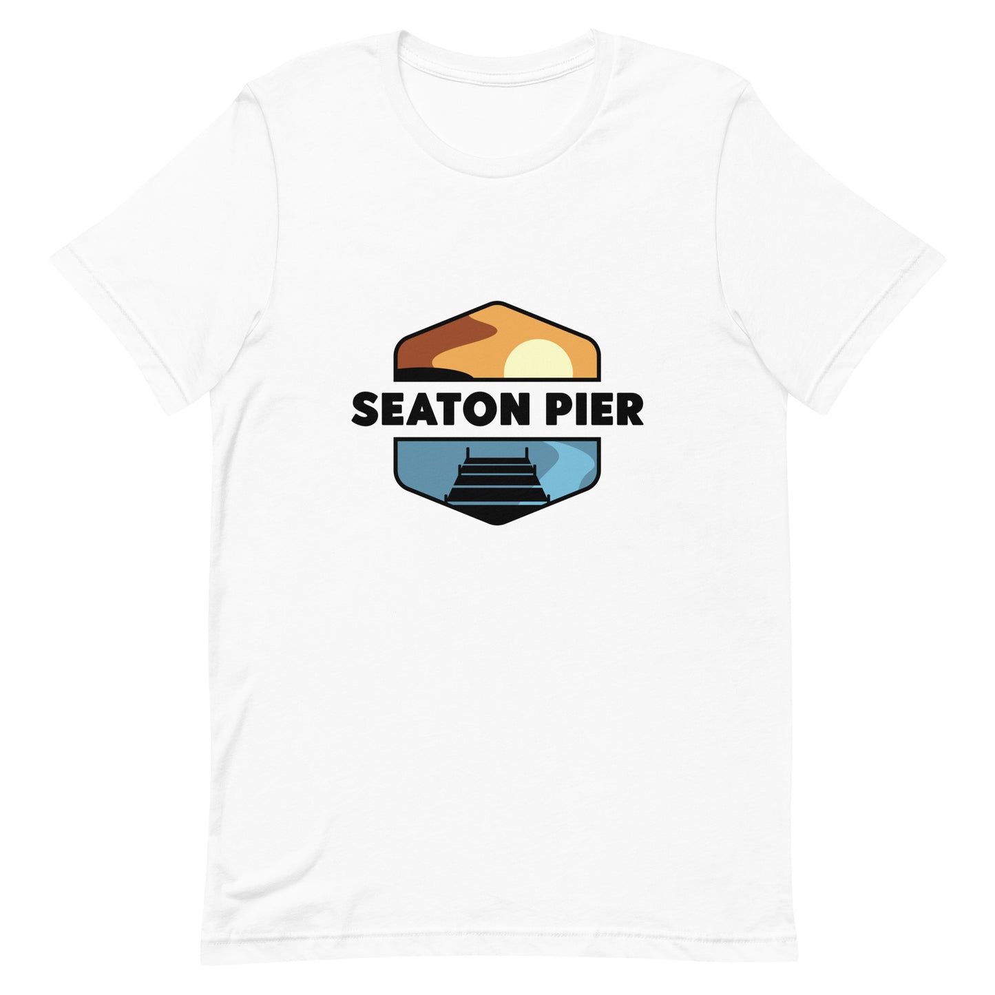 Seaton Pier Unisex t-shirt