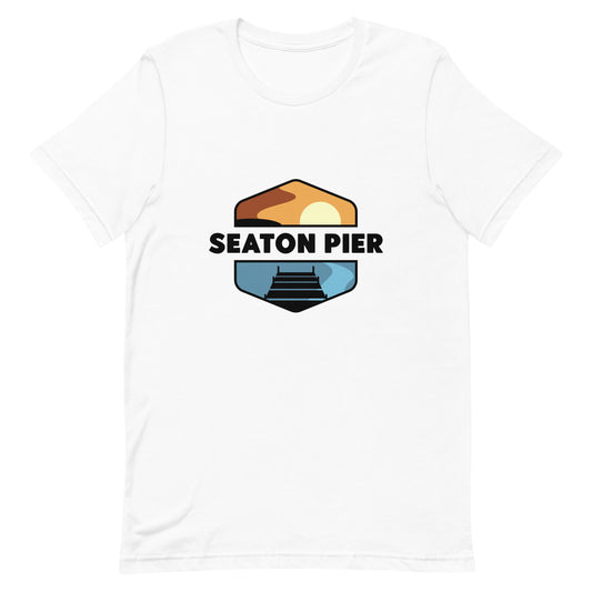 Seaton Pier Unisex t-shirt