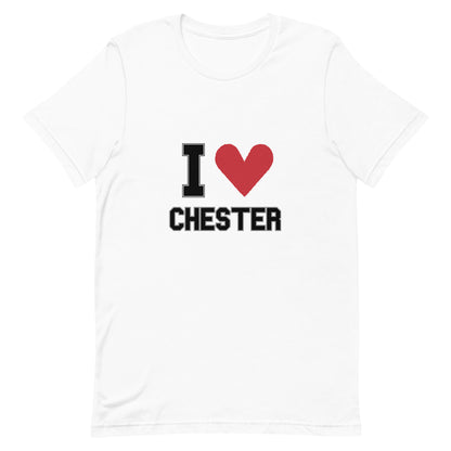 I <3 Chester Unisex t-shirt