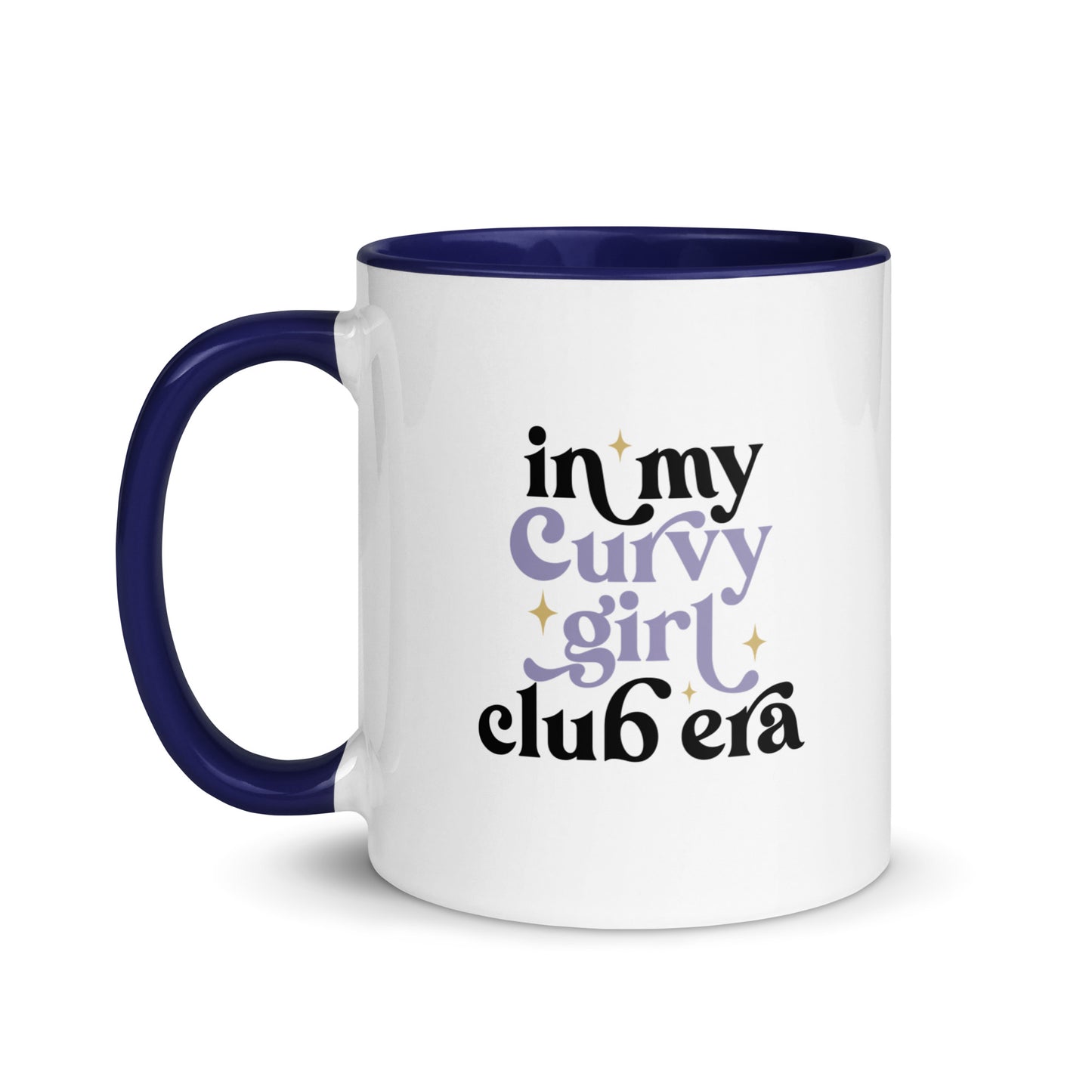 In My Curvy Girl Club Era Mug with Color Inside