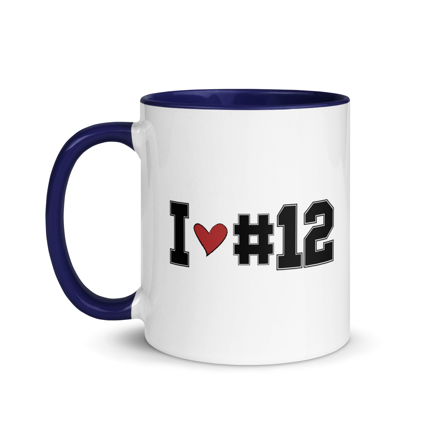 I <3 #12 Mug with Color Inside