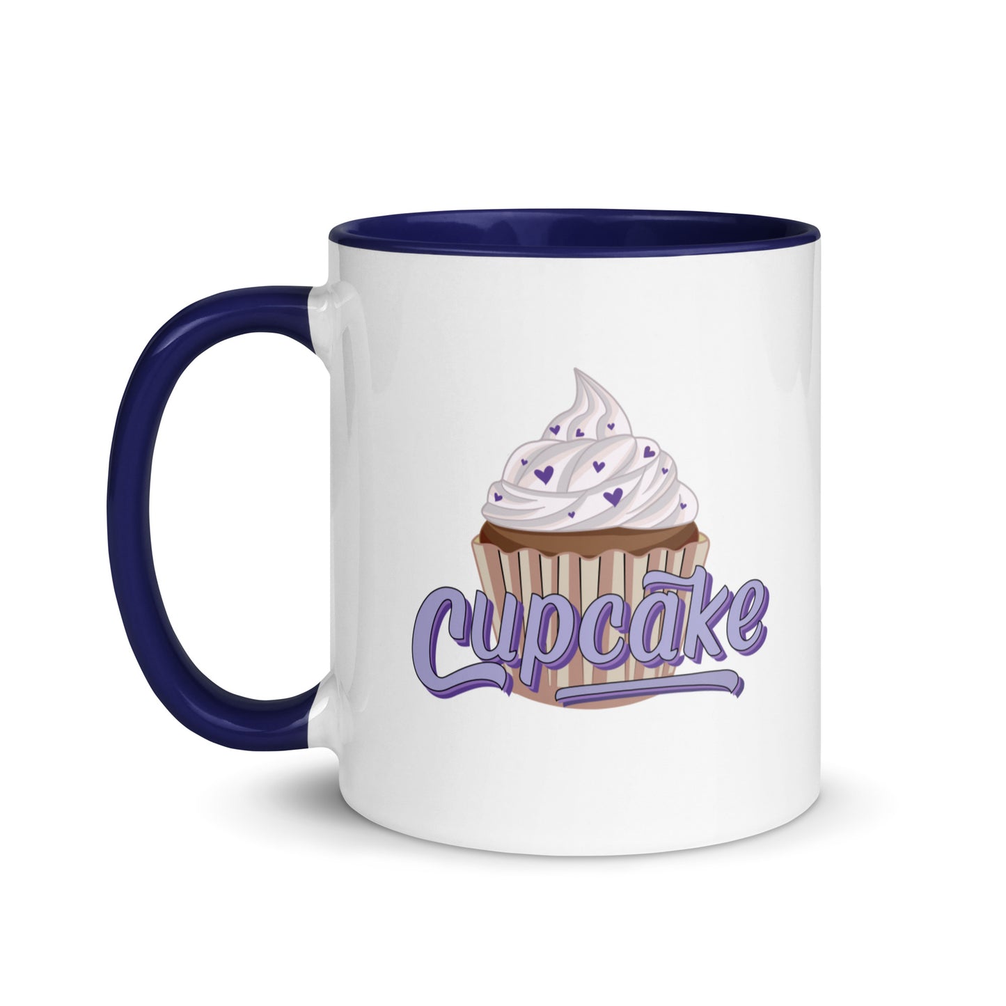 Cupcake Mug with Color Inside