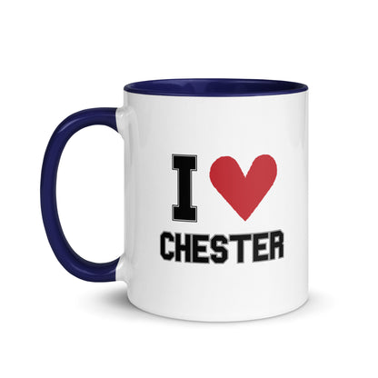 I <3 Chester Mug with Color Inside