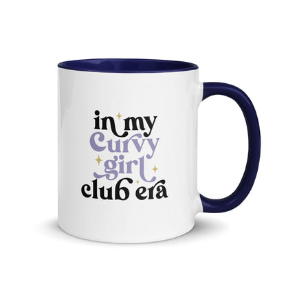 In My Curvy Girl Club Era Mug with Color Inside