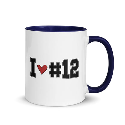 I <3 #12 Mug with Color Inside