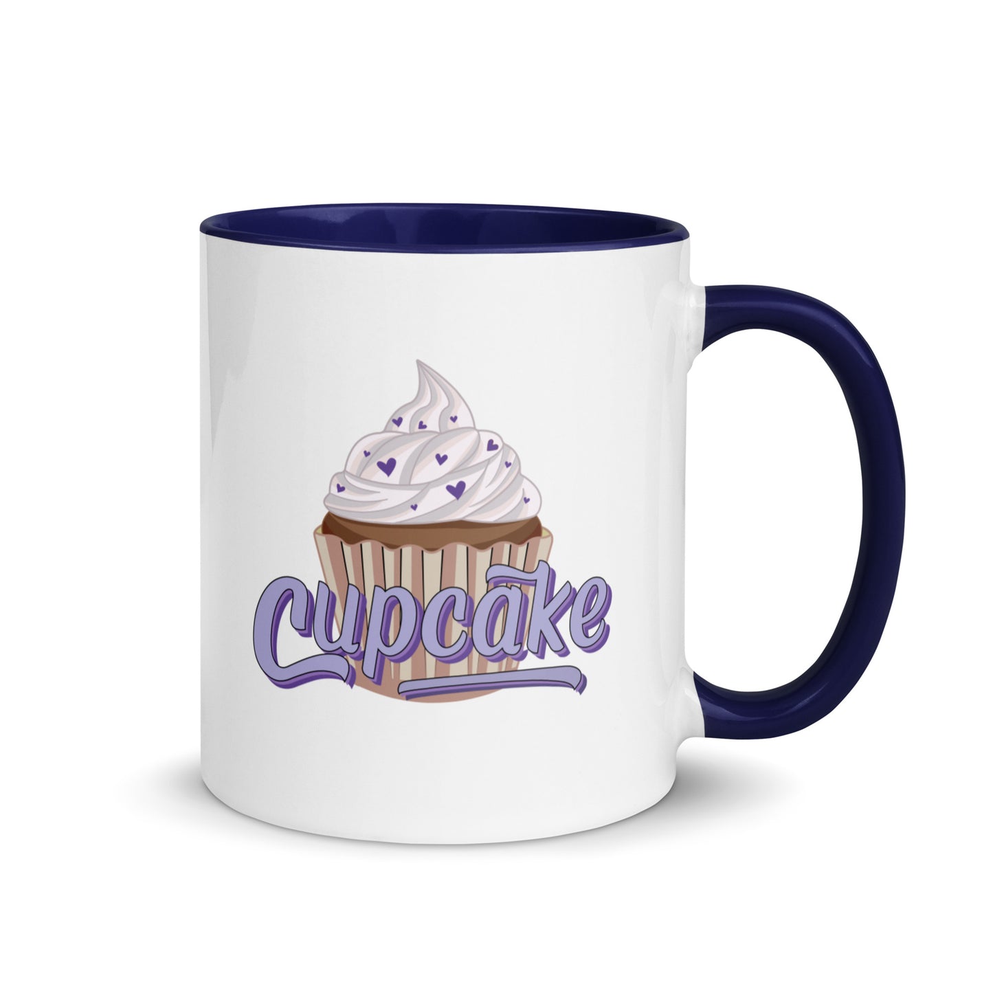 Cupcake Mug with Color Inside