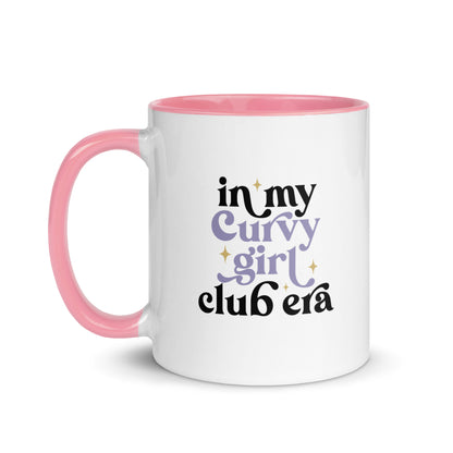 In My Curvy Girl Club Era Mug with Color Inside