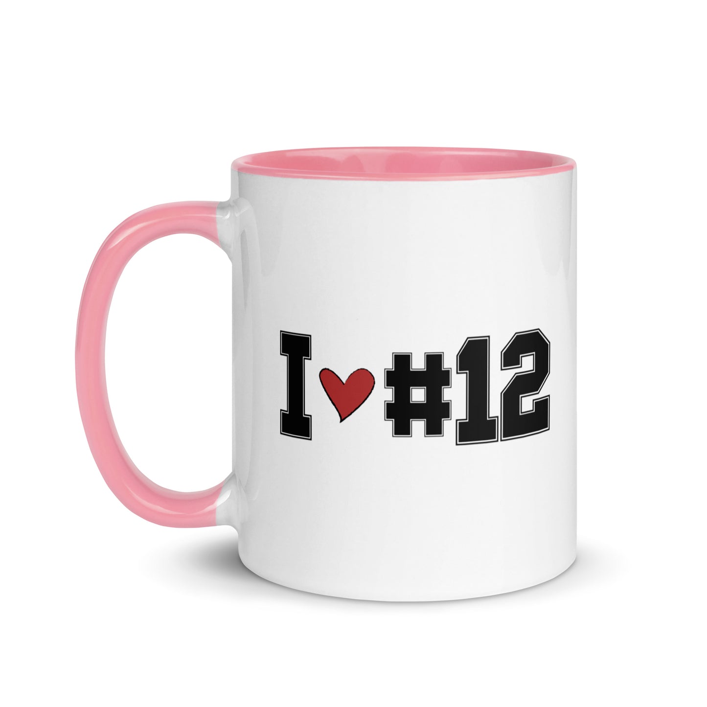 I <3 #12 Mug with Color Inside