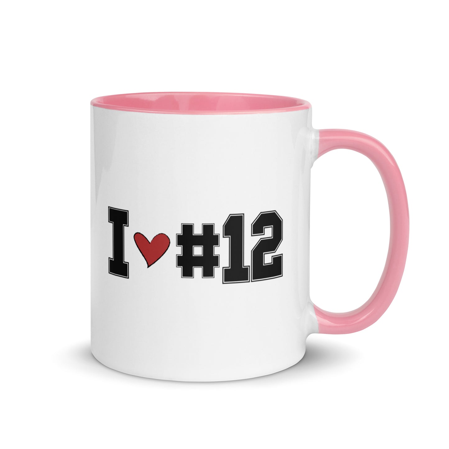 I <3 #12 Mug with Color Inside