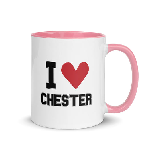 I <3 Chester Mug with Color Inside