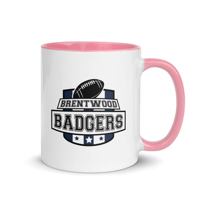 Badgers Mug with Color Inside