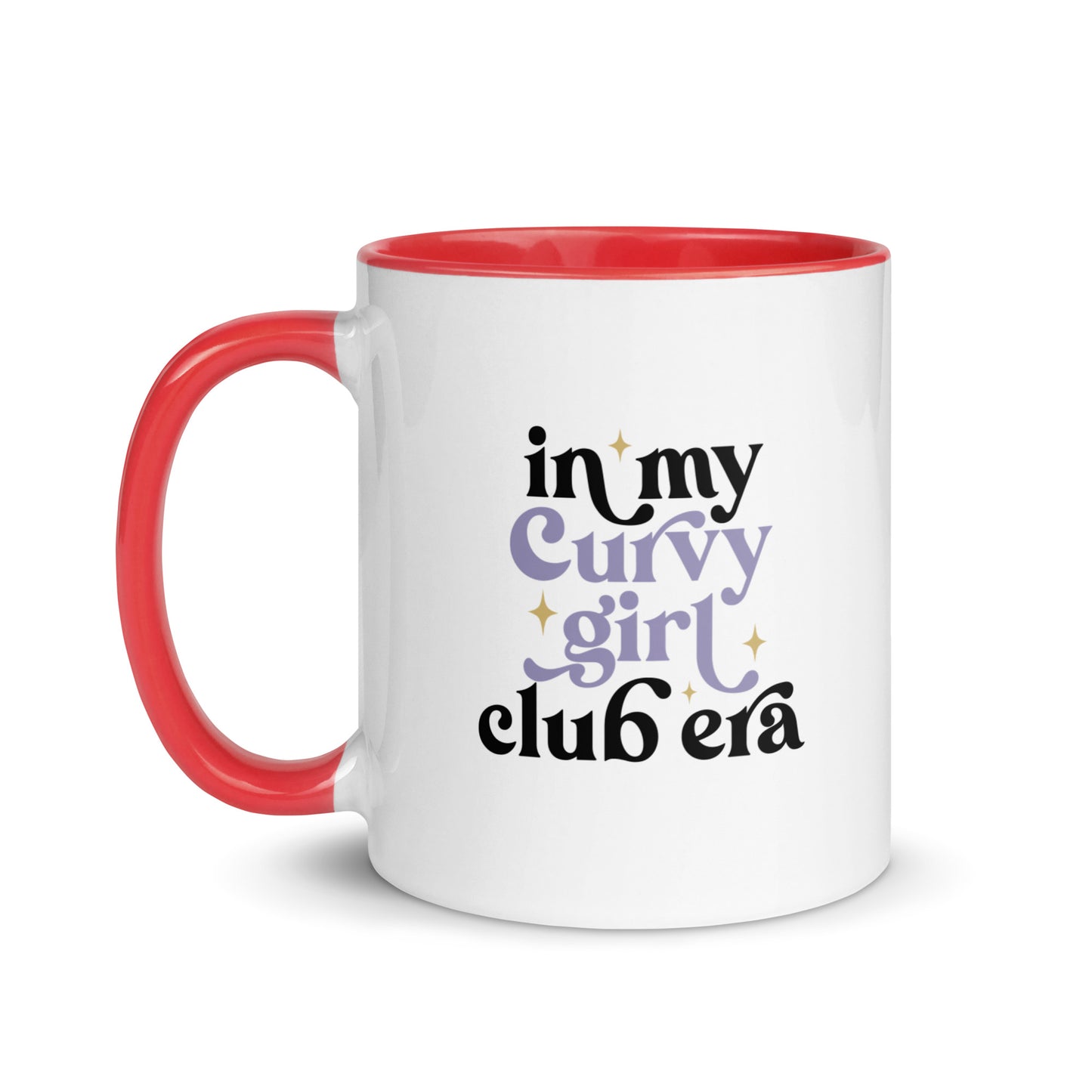 In My Curvy Girl Club Era Mug with Color Inside