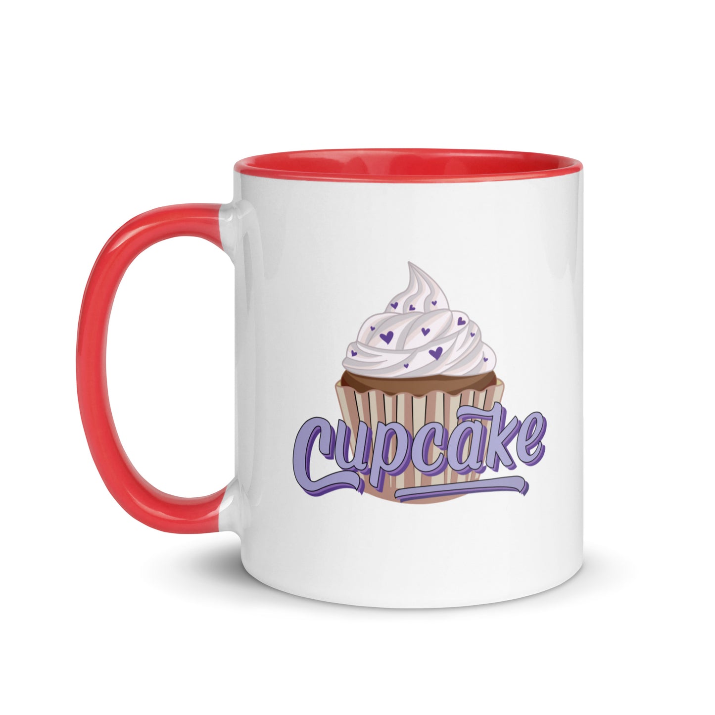 Cupcake Mug with Color Inside