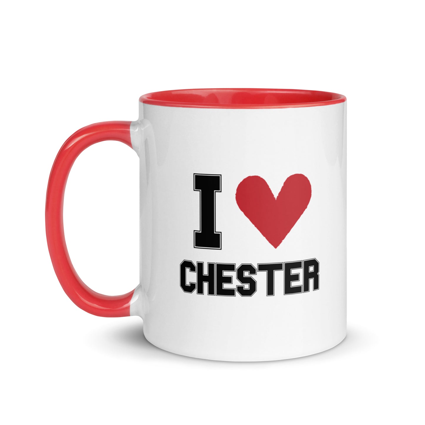 I <3 Chester Mug with Color Inside