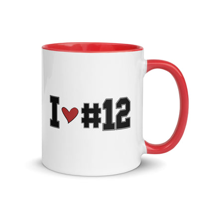 I <3 #12 Mug with Color Inside