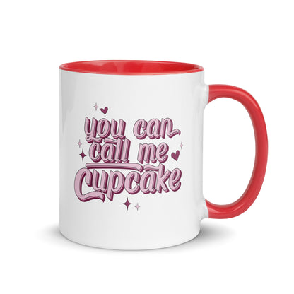 You Can Call Me Cupcake Mug with Color Inside