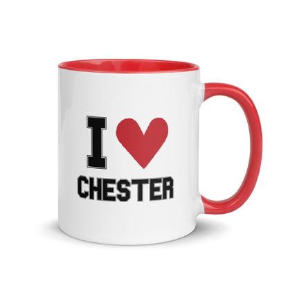 I <3 Chester Mug with Color Inside