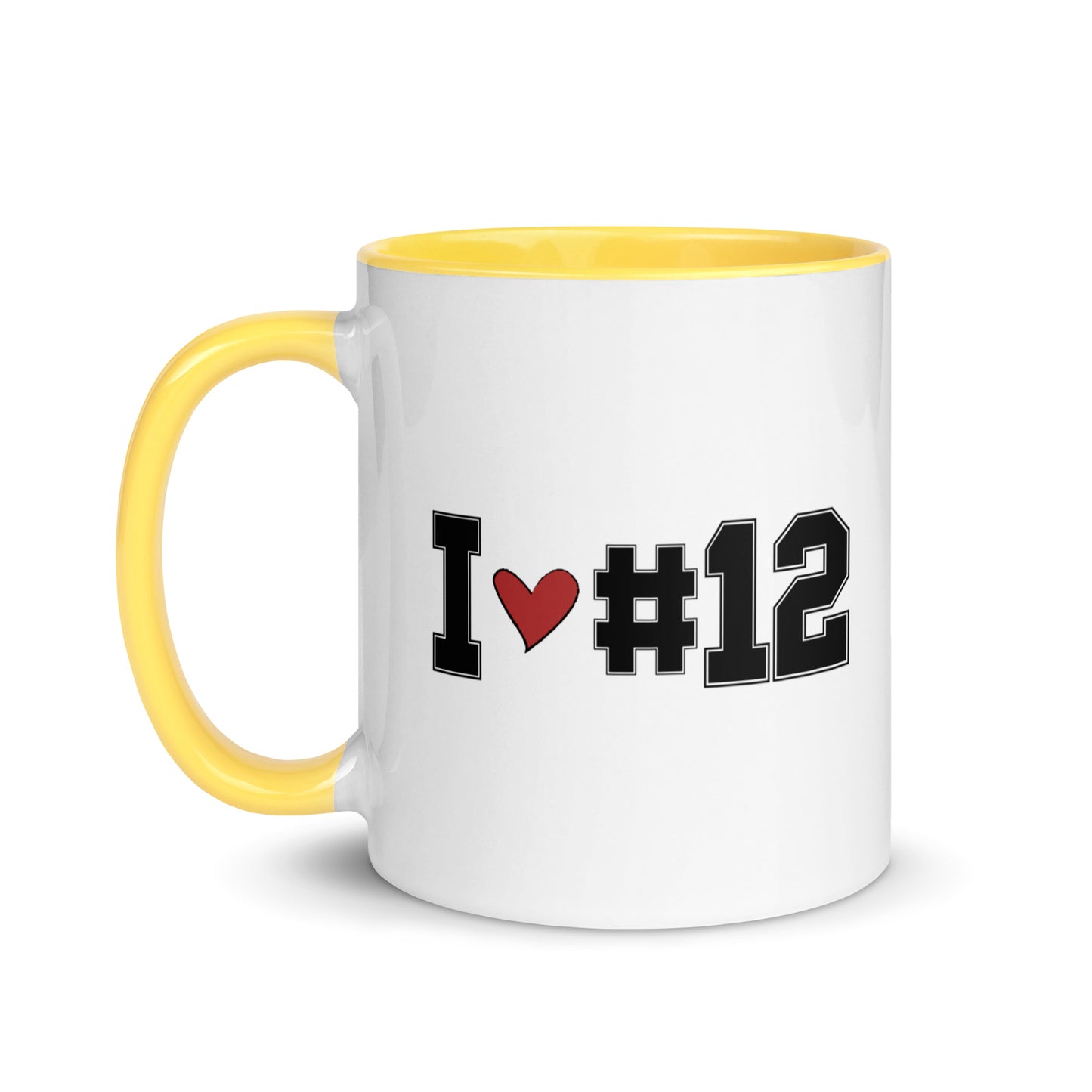 I <3 #12 Mug with Color Inside