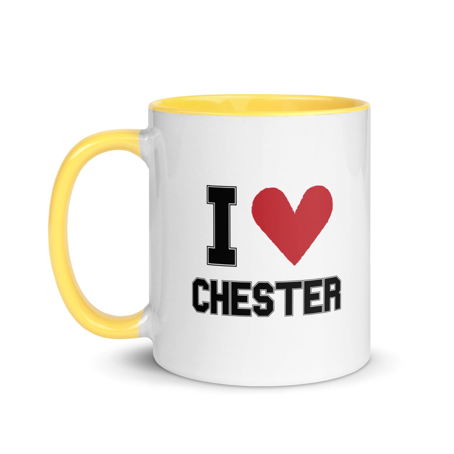 I <3 Chester Mug with Color Inside