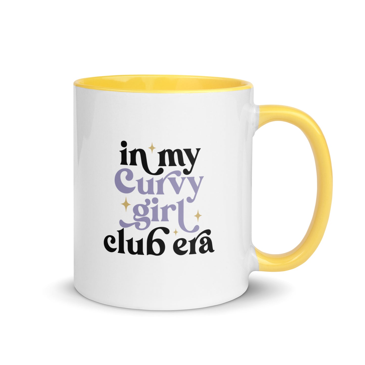 In My Curvy Girl Club Era Mug with Color Inside