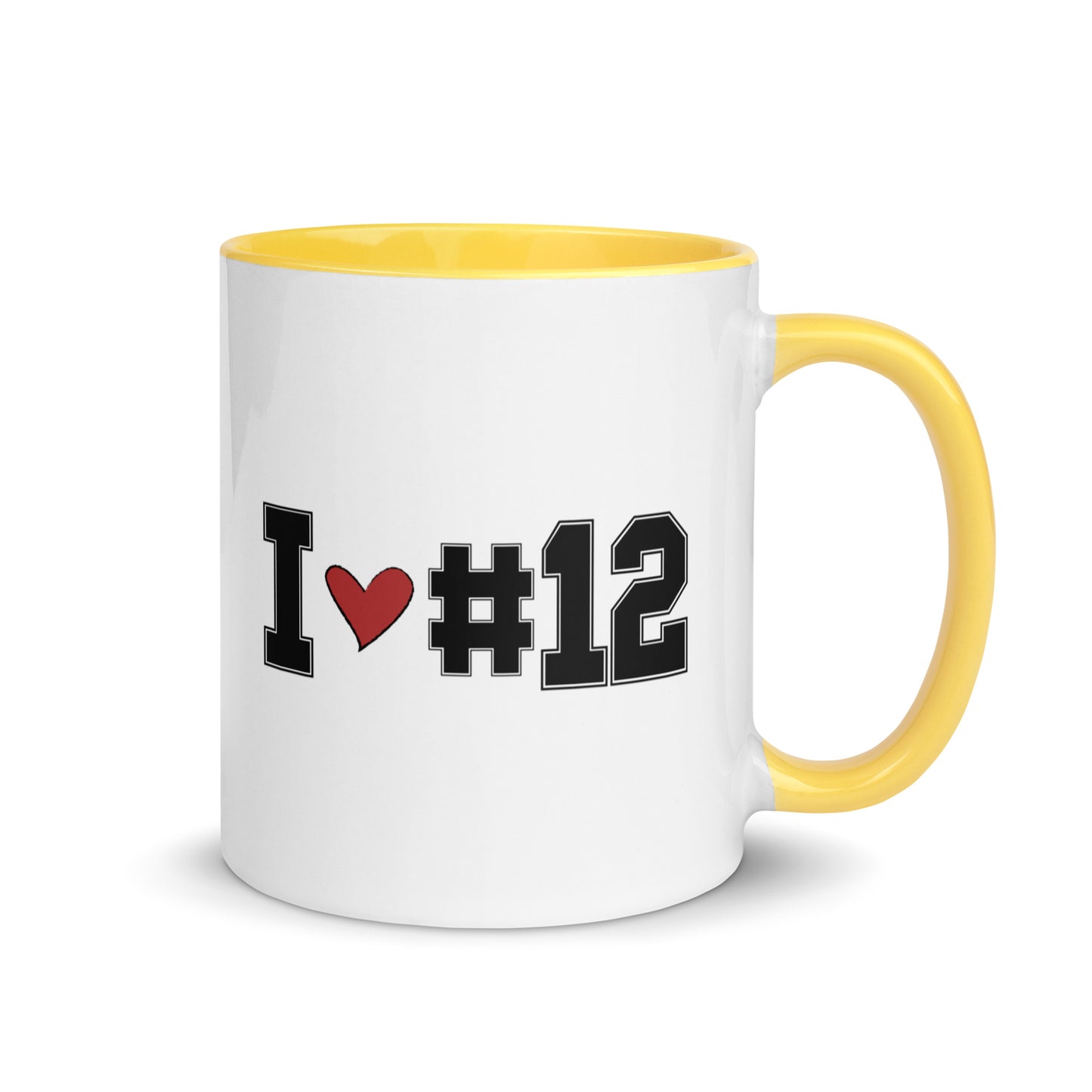 I <3 #12 Mug with Color Inside