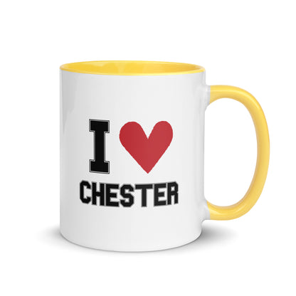 I <3 Chester Mug with Color Inside