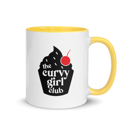 Curvy Girl Club Mug with Color Inside