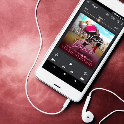  An audiobook. The book's title is Curvy Girls Can't Dance, The Curvy Girl Club Book 7 by author Kelsie Stelting
