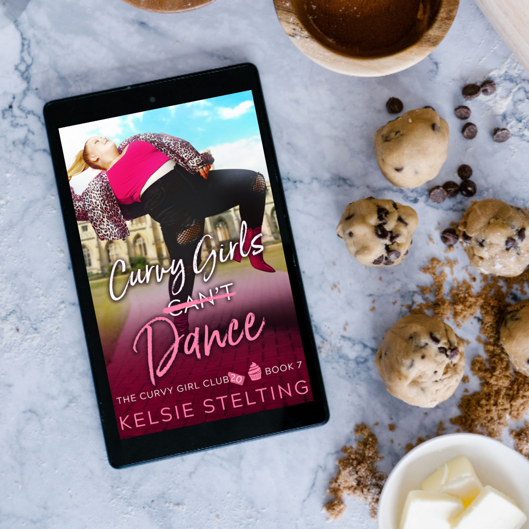  An eBook. The book's title is Curvy Girls Can't Dance, The Curvy Girl Club Book 7 by author Kelsie Stelting